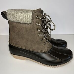 DEPT222 Women's Lace Up Hiking Boots Size 9M